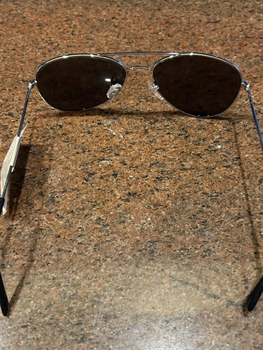 Mirrored Silver Rims Sunglasses - NWT